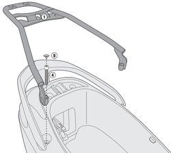 Portaequipajes d??Öelight 125 (17 > 20) y (21>)
