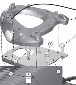 Portaequipajes f 650 gs / f 800 gs 08>17 givi sr5107