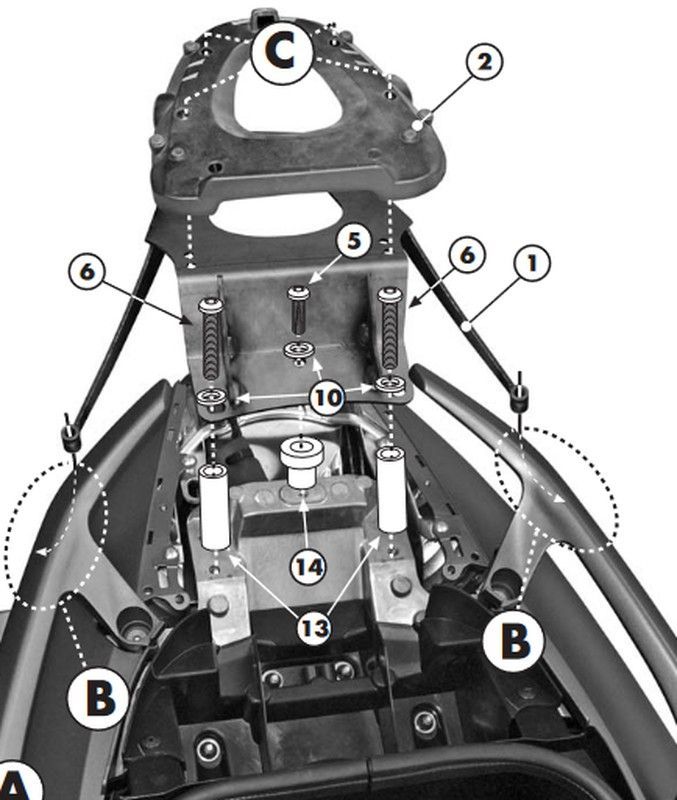 Portaequipajes MONOLOCK« t-max 500 (08 > 16)
