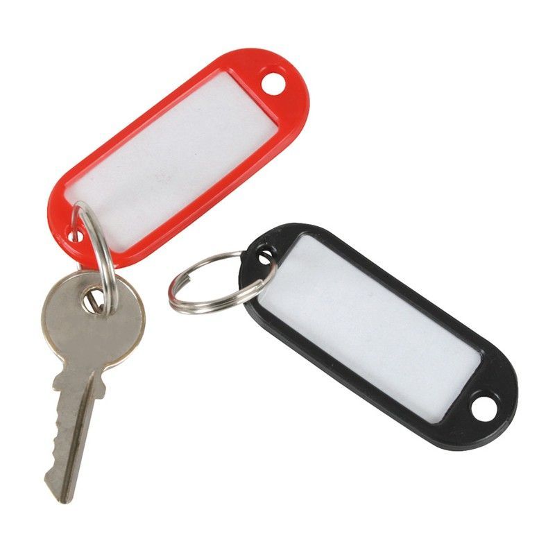 Portaetiquetas EHL. Llavero Portaetiq Rojo 100 Un