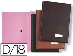 Portafirmas Pardo 0875 Negro -18 Departamentos