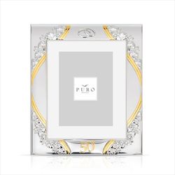 Portafotos Aniversario 10x15cm PU8229/10 Alianzas 50 Años Flores