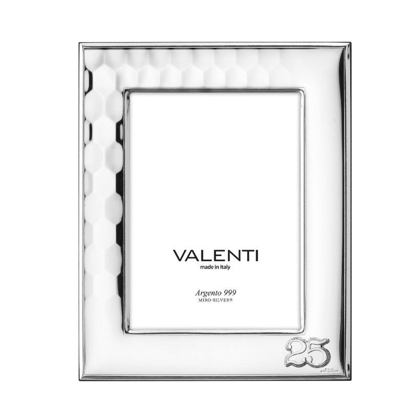 Portafotos Aniversario 13x18cm 52139/4L Alianzas 25 Años Hexagono