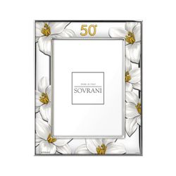 Portafotos Aniversario 13x18cm W1034 Azucenas 50 Años
