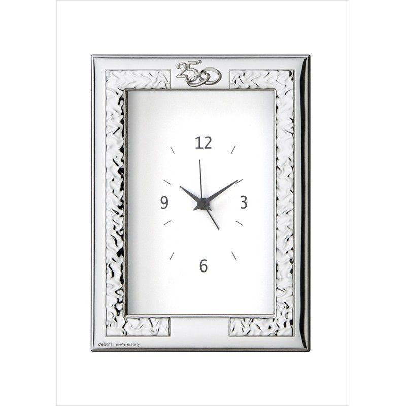 Portafotos Reloj Aniversario 10x15cm EV9140/ORV Alianzas Modelo Sirio 25 Años