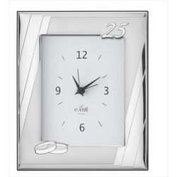 Portafotos Reloj Aniversario 13x18cm EV9190/02V Alianzas 25 Años