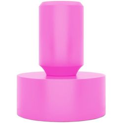 Portalámpara de mesa de silicona Tavolotto rosa, Ø8,4 x 11,3 cm