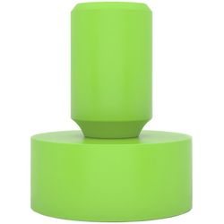 Portalámpara de mesa de silicona Tavolotto verde, Ø8,4 x 11,3 cm