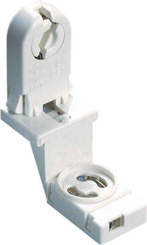 Portalámparas de fluorescencia. Embornamiento rápido. 2A 250V.