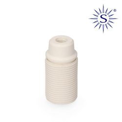 Portalamparas roscado e14 blanco solera blister
