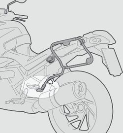 Portamaletas lateral bmw f750gs/f850gs 18> Givi PLR5127