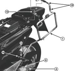Portamaletas lateral H.XL 650 V Transalp 00>07