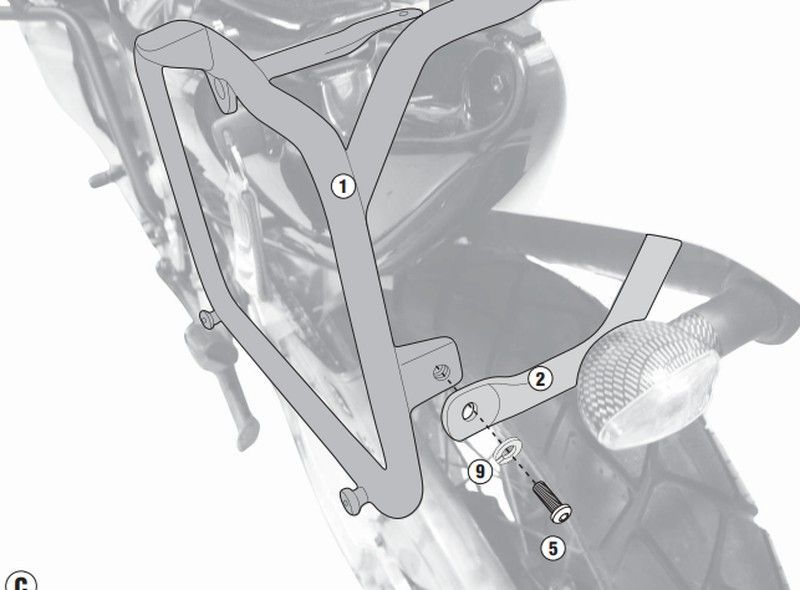 Portamaletas lateral mk Honda Africa Twin 750 (93 > 02)