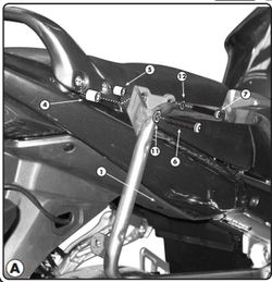 Portamaletas lateral MK Suzuki GSF 650 Bandit / GSF 650 Bandit  S K7-K8 (07 > 11)