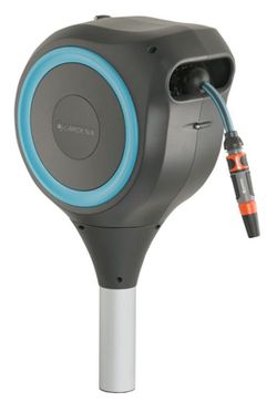 Portamanguera rollup s con piqueta 15 mts. Gardena