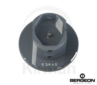 Portamáquina Bergeon Aluminio 48148 Para Colocar Agujas 6 3/4 x 8