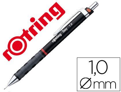 Portaminas Rotring Tikky 1 mm Negro
