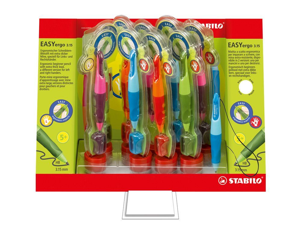 Portaminas stabilo easy ergo 3,15 mm.