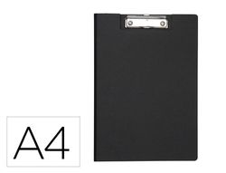 Portanotas maul balance din A4 carton reforzado 8 mm con pinza color negro