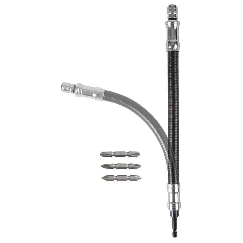 Portapuntas con eje flexible RATIO 6683 Adaptador Puntas+Eje Flexible 30Cm.Ratio