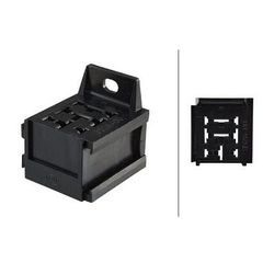 Portarelés - 9polos - Conector hembra plano - Ø: 2.8/6.3mm 8JA 003 526-001 HELLA