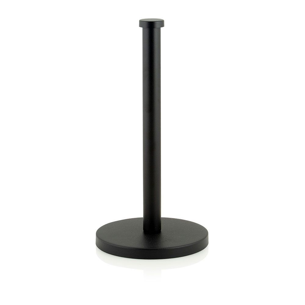 Portarrollo De Metal Negro Ø16X32Cm Cc70004 Andrea House