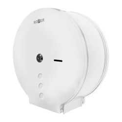 Portarrollos industrial acero blanco