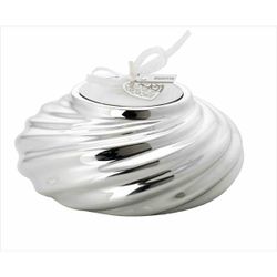 Portavelas 10x5cm Latón 2202-02 Plateado