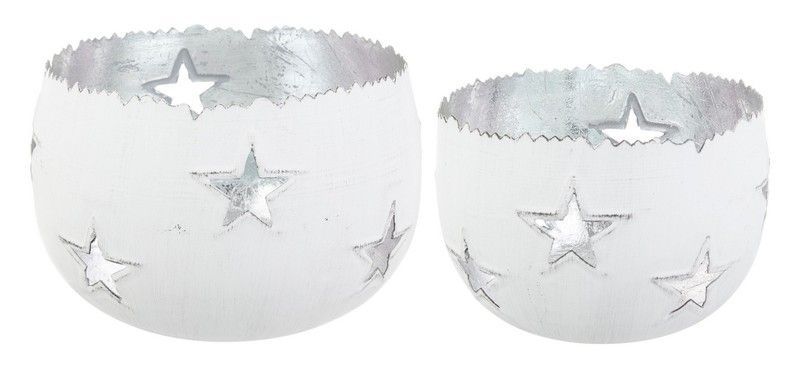 Portavelas con estrella