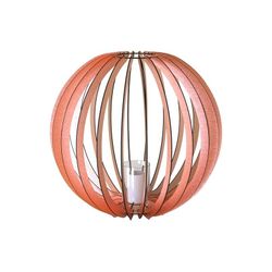 Portavelas de aluminio cobre, Ø60x56 cm