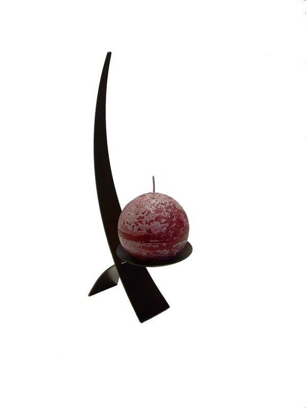 Portavelas de Forja Arco