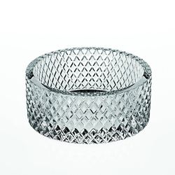 Posa botellas de cristal transparente, Ø 12,6 x 5,3 cm | Crisscross