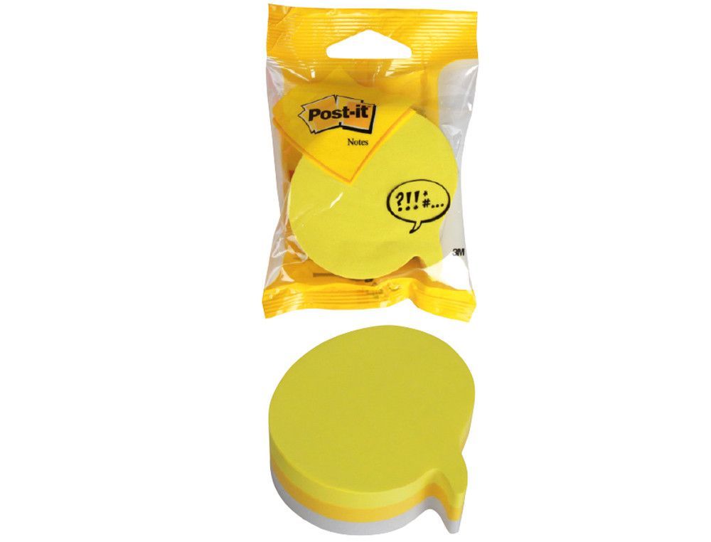 POST-IT Notas adhesivas Forma bocadillo 225h Combinación colores FT510076654