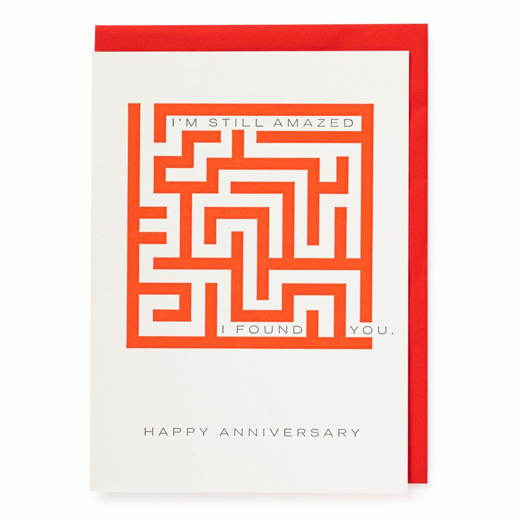 Postal Original Amazed Anniversary Archivist Ideal Regalo