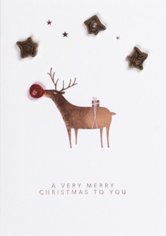 Postal para Regalar Christmas quilling card Original Räder