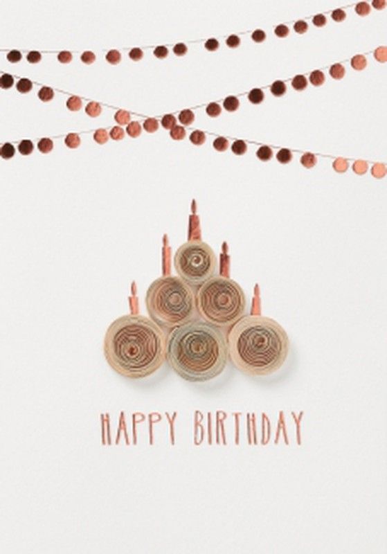 Postal para Regalar Feliz Cumpleaños Happy Birthday Original Räder