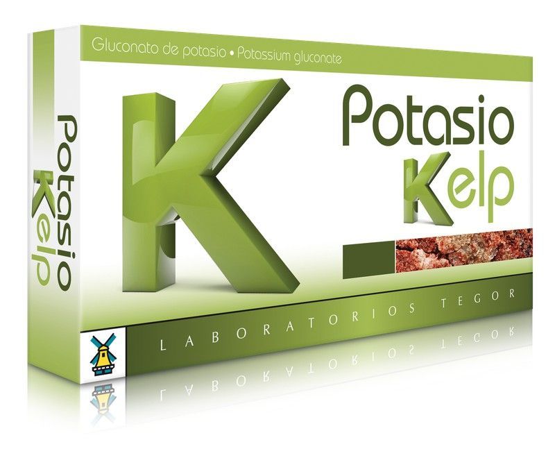 Potasio Kelp 40 cápsulas