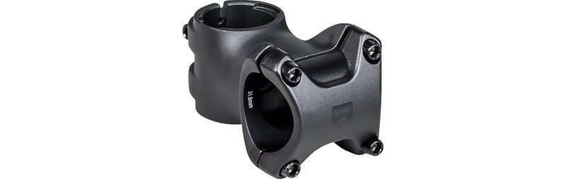 Potencia bontrager rhythm comp knock block 31,8 mm 0 grados 50 mm negro