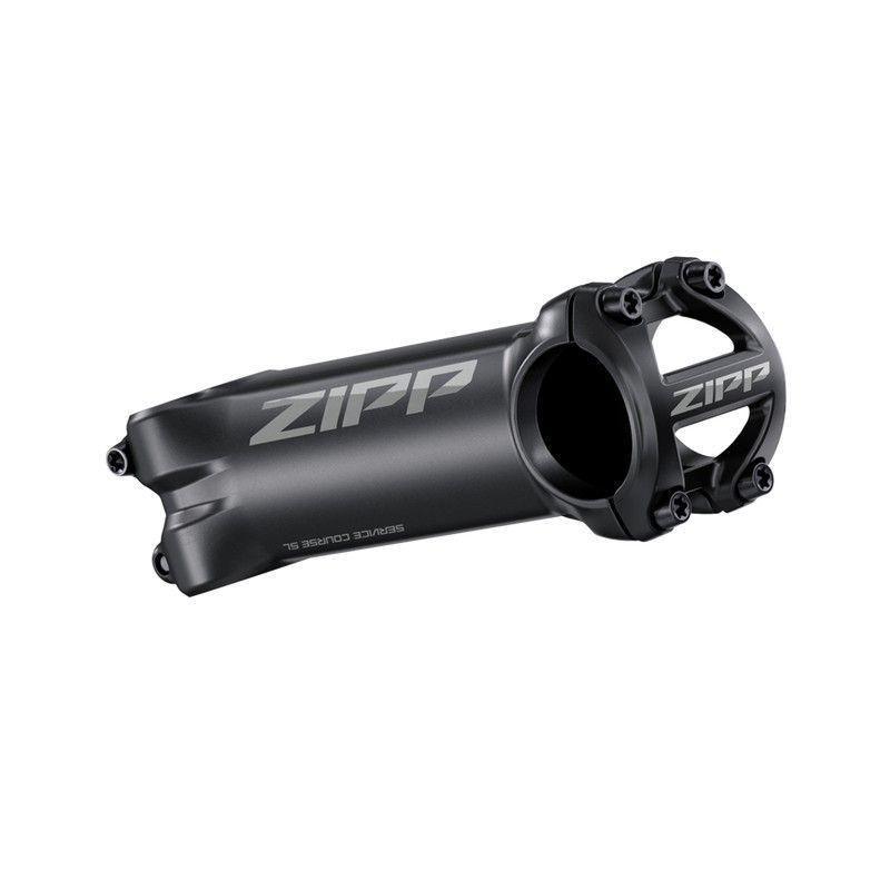 🚴‍♂️ Potencia Zipp S Course SL 80mm 17º 31.8 1-1/8 Negro Mate / Logo Brillo B2 Rendimiento Profesional, Control y Precisión