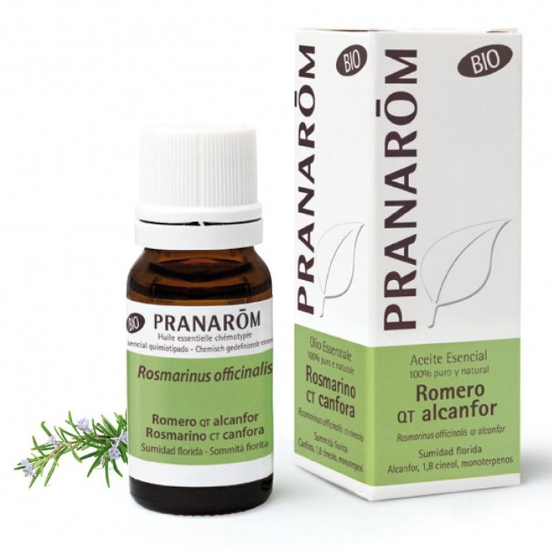 Pranarom aceite esencial de romero QT alcanfor