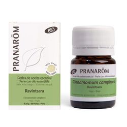 Pranarom Aceite Esencial Perlas Ravintsara Bio 60 Perlas