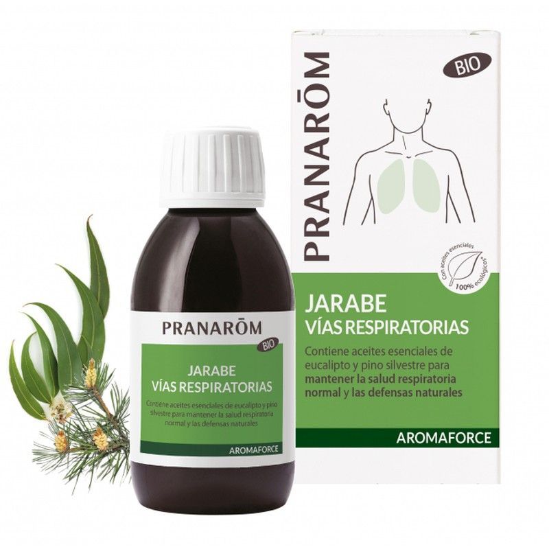 Pranarom aromaforce jarabe vías respiratorias