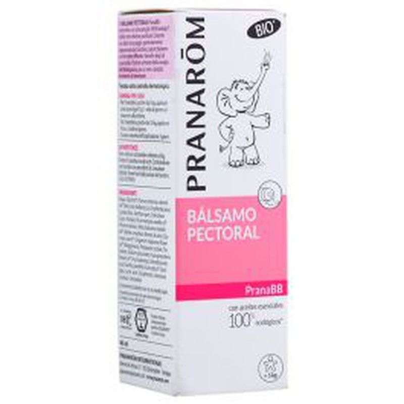 Pranarom balsamo pectoral Prana BB 40 ml. Vegano