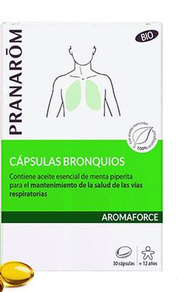 Pranarom Bronquios 30 Cápsulas