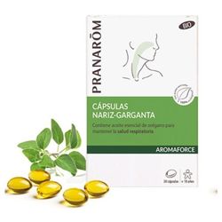 Pranarom Capsulas Nariz Garganta 30 Capsulas