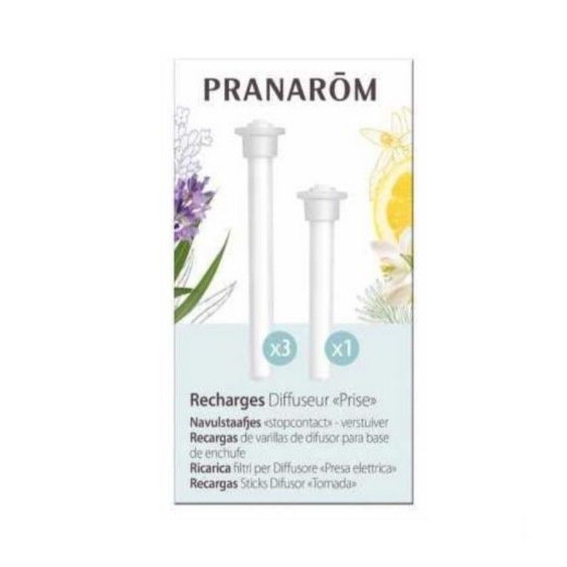 Pranarom Difusor Enchufe + Recarga y varillas