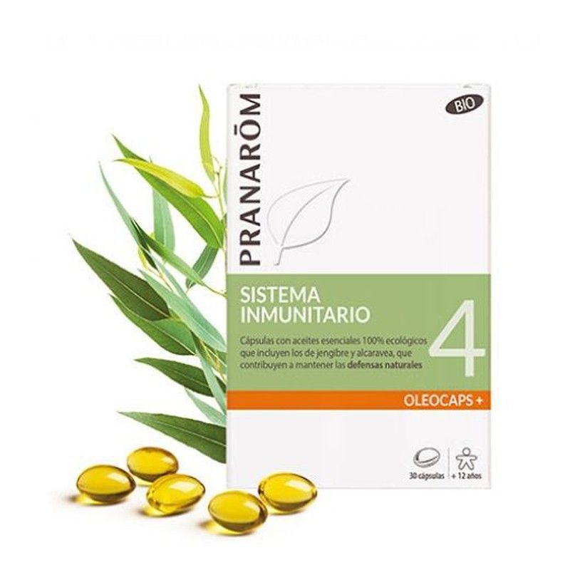 Pranarom Oleocaps 4 Sistema Inmunitario y Defensas 30 cápsulas