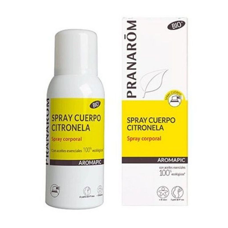 Pranarom Spray Cuerpo Citronela Bio Eco 75ml