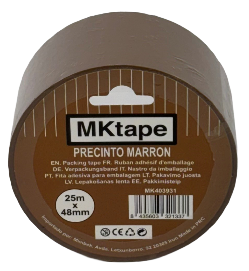 Precinto 25m x 48mm Marrón