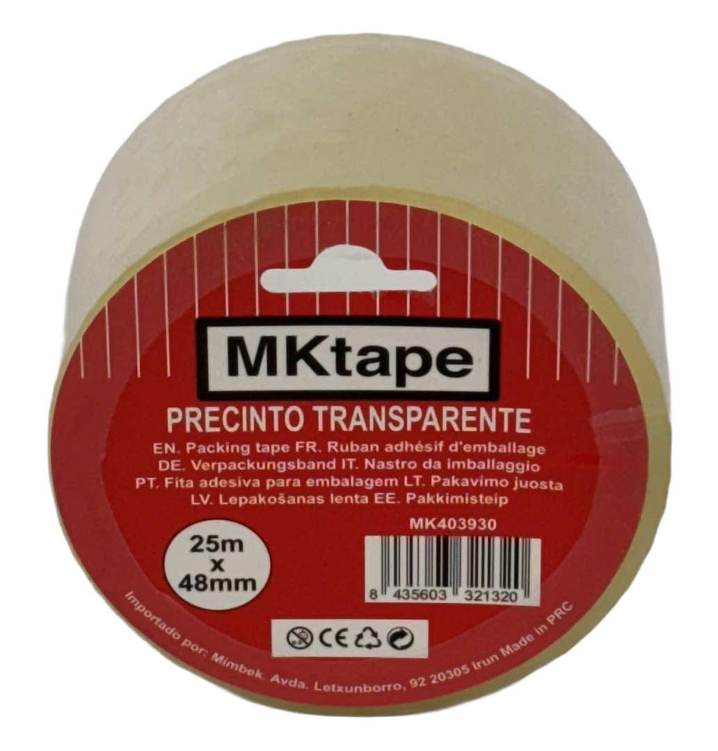 Precinto 25m x 48mm Transparente
